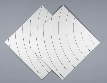 Zeefdruk Morellet - Ondes parasites 1