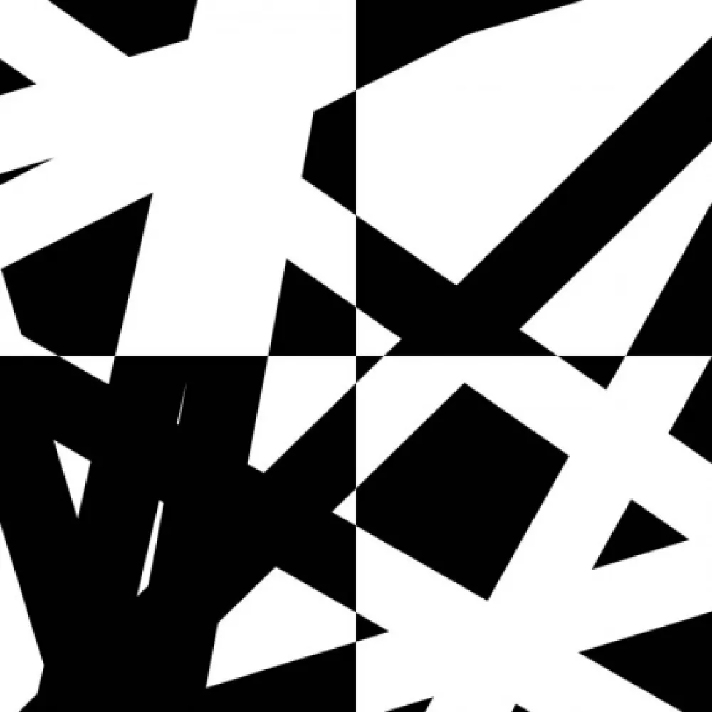 Lithografie Morellet - Pis & plis