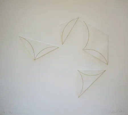 Gravure Morellet - Sans titre