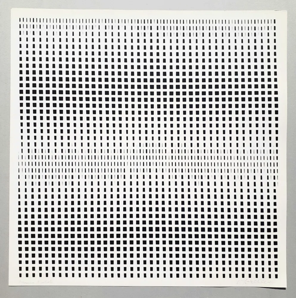 Zeefdruk Morellet - Senza titolo