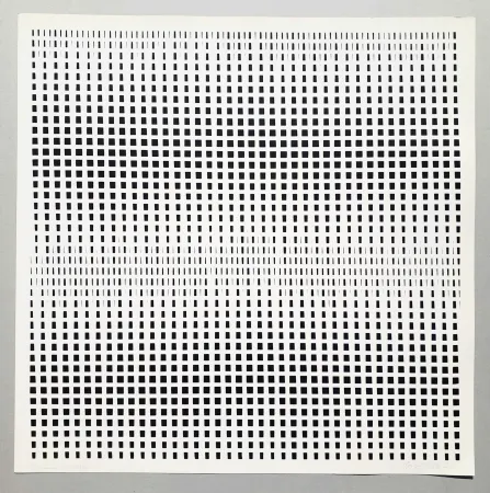 Zeefdruk Morellet - Senza titolo