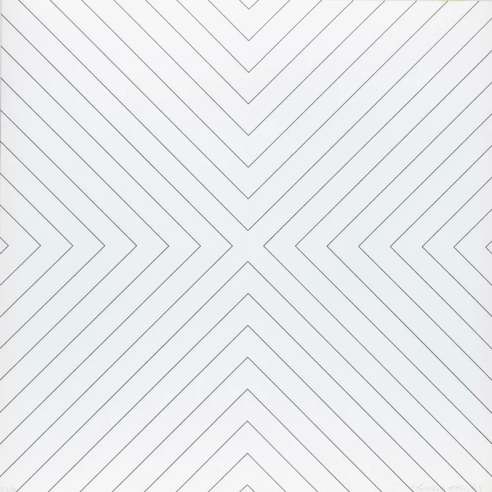 Zeefdruk Morellet - Tavola 5