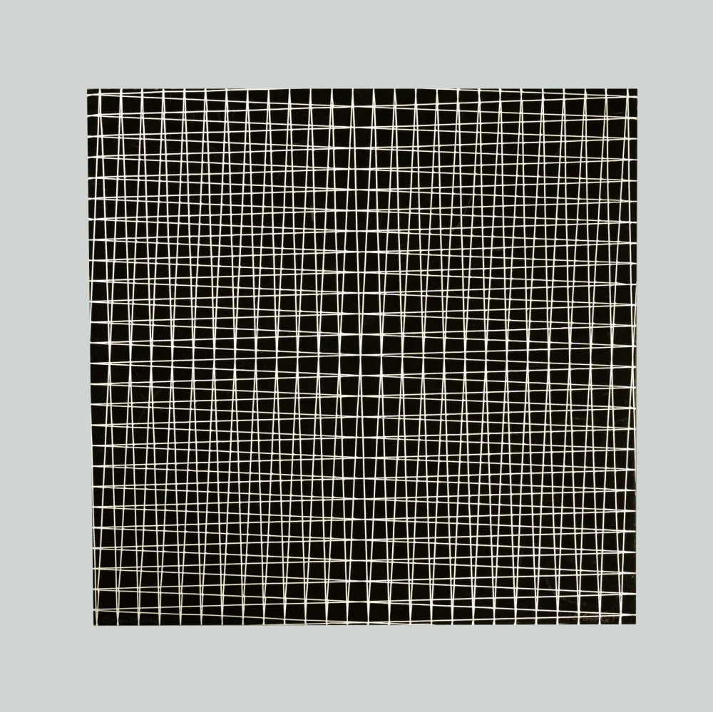 Zeefdruk Morellet - Trames