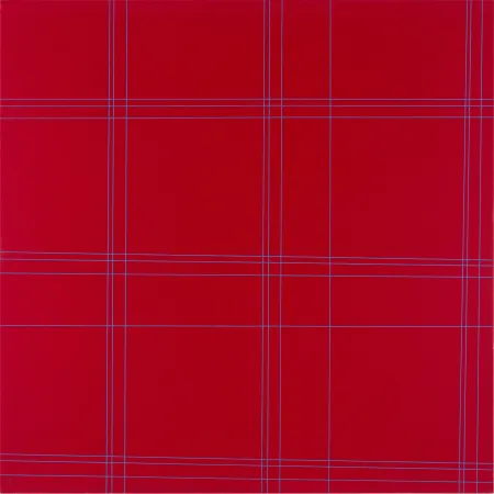 Lithografie Morellet - TWO PATTERNS OF PERPENDICULAR LINES - EXACTA FROM CONSTRUCTIVISM TO SYSTEMATIC ART 1918-1985