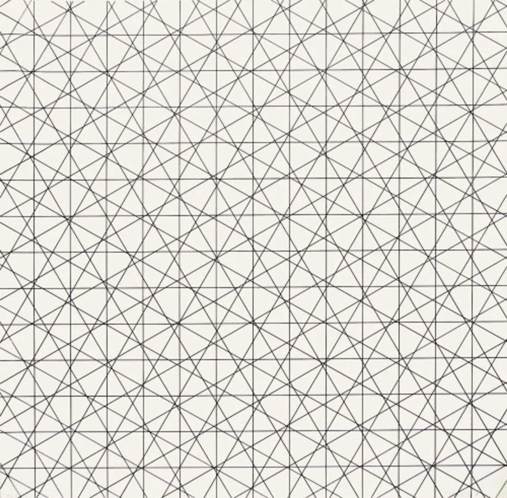 Lithografie Morellet - Untitled