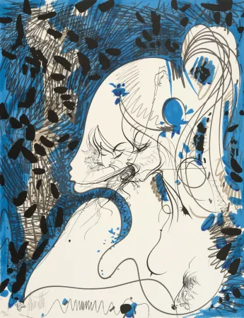 Geïllustreerd Boek Moretti - La Rue Saint-Denis. 