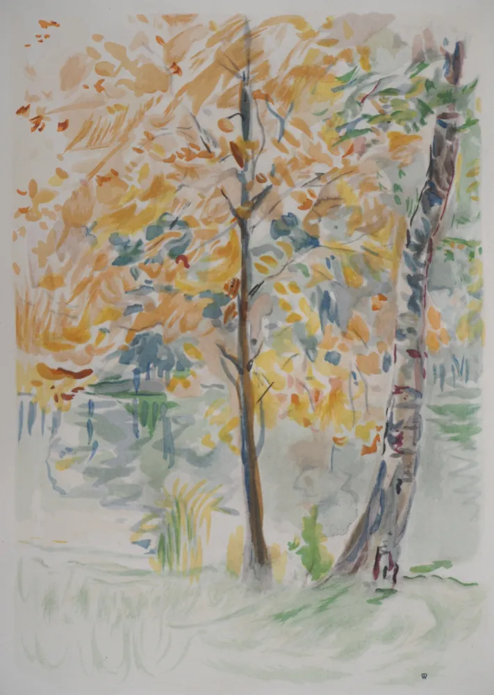 Lithografie Morisot - Automne