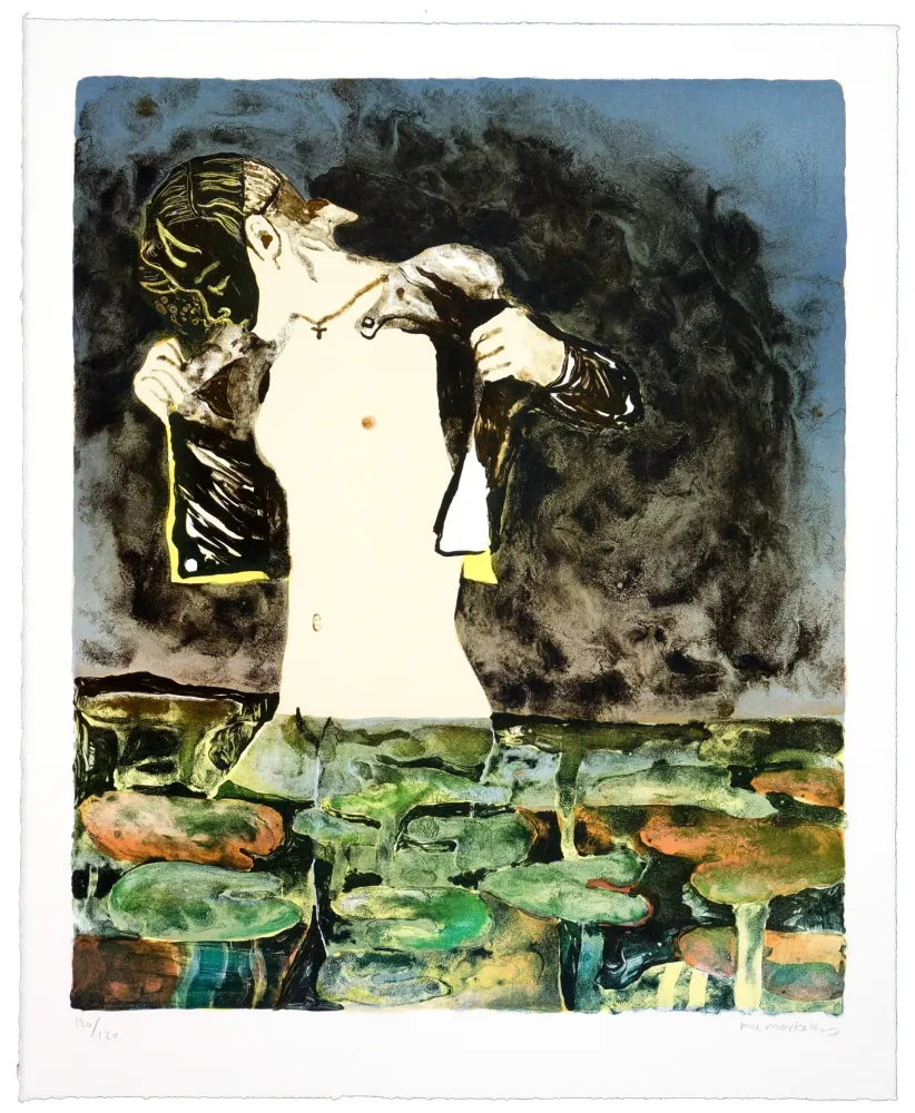 Lithografie Mørkeberg - Sans Titre