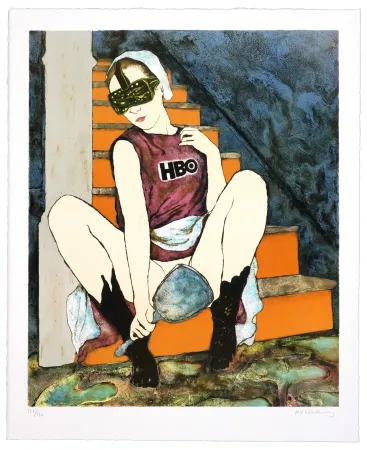 Lithografie Mørkeberg - Sans titre