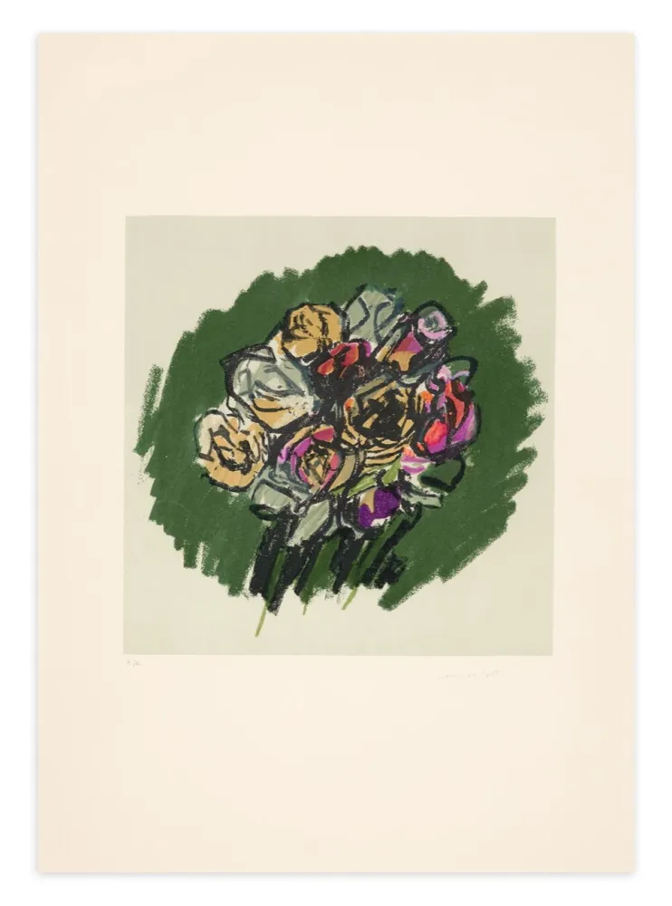 Lithografie Morlotti - Fiori