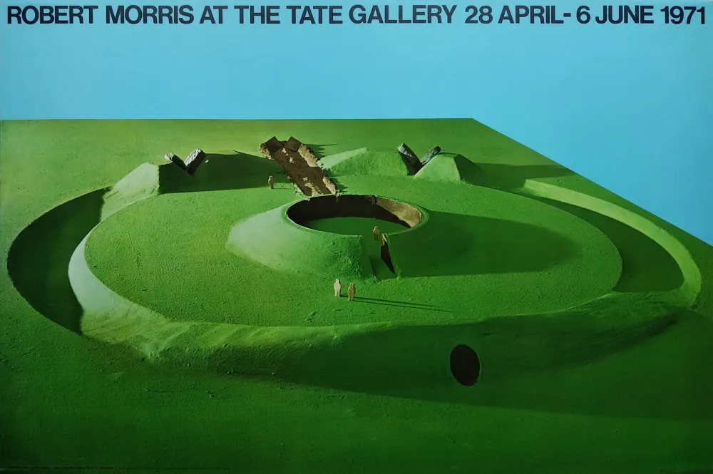 Offset Morris - Observation Earth Work – Project for Sonsbeek 71, Arnhem. 