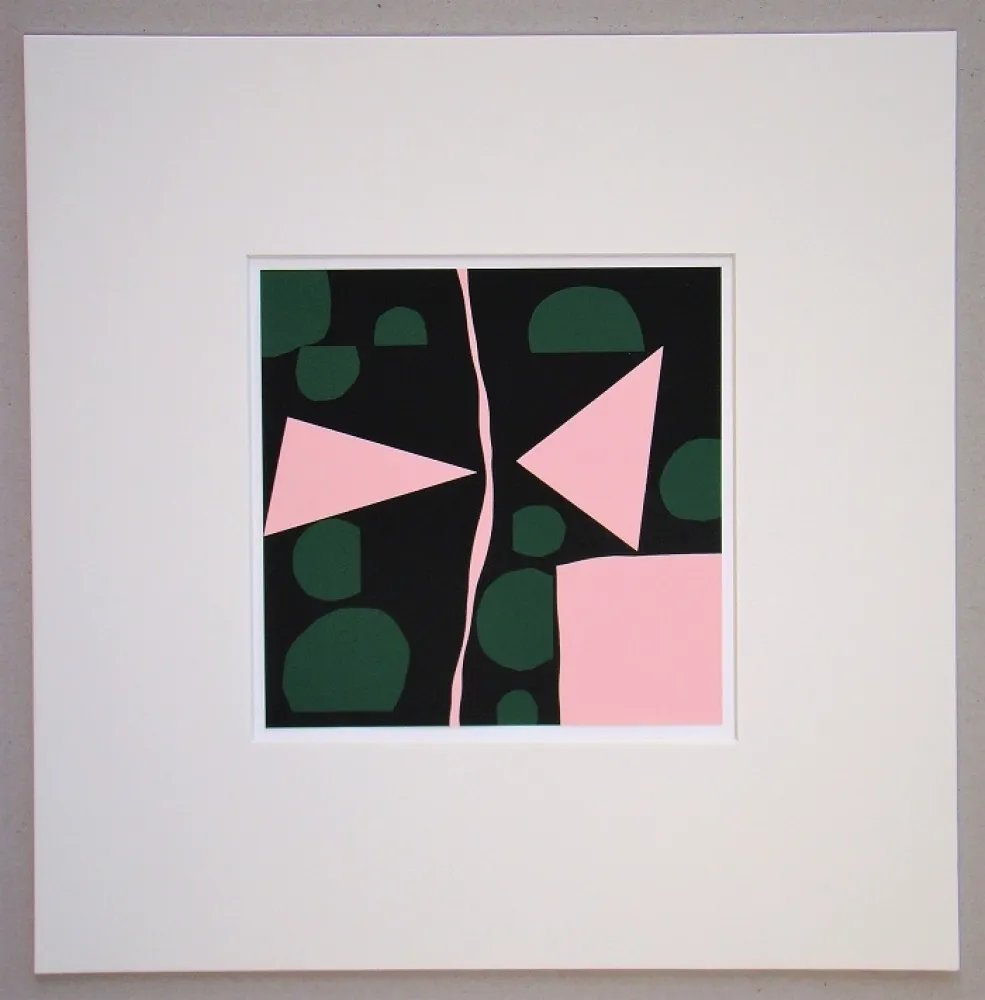 Zeefdruk Mortensen - Tavignano - 1964