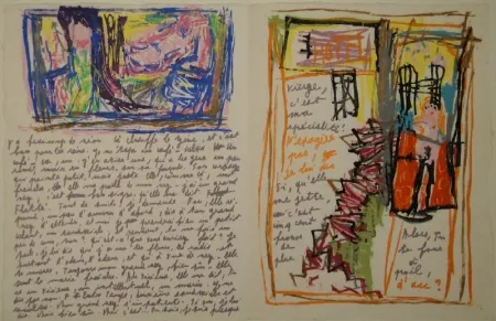 Houtsnede Moser - L'Heure du Goémon.