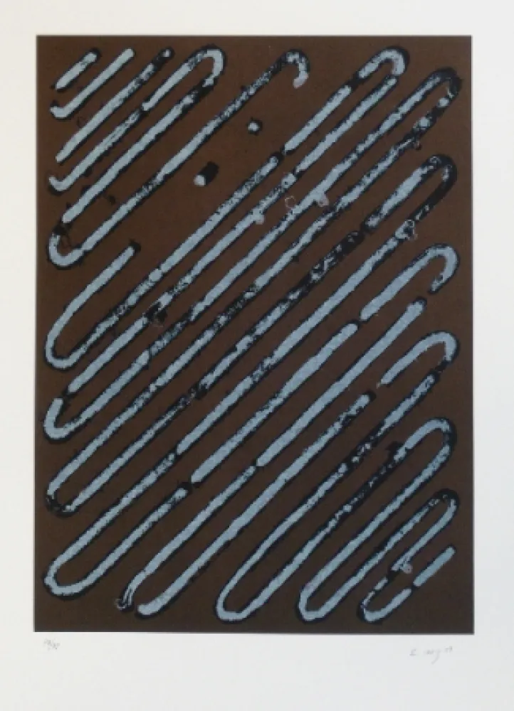 Lithografie Moses - Cargot-Trac