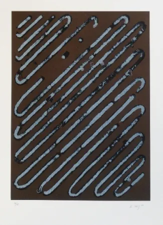 Lithografie Moses - Cargot-Trac