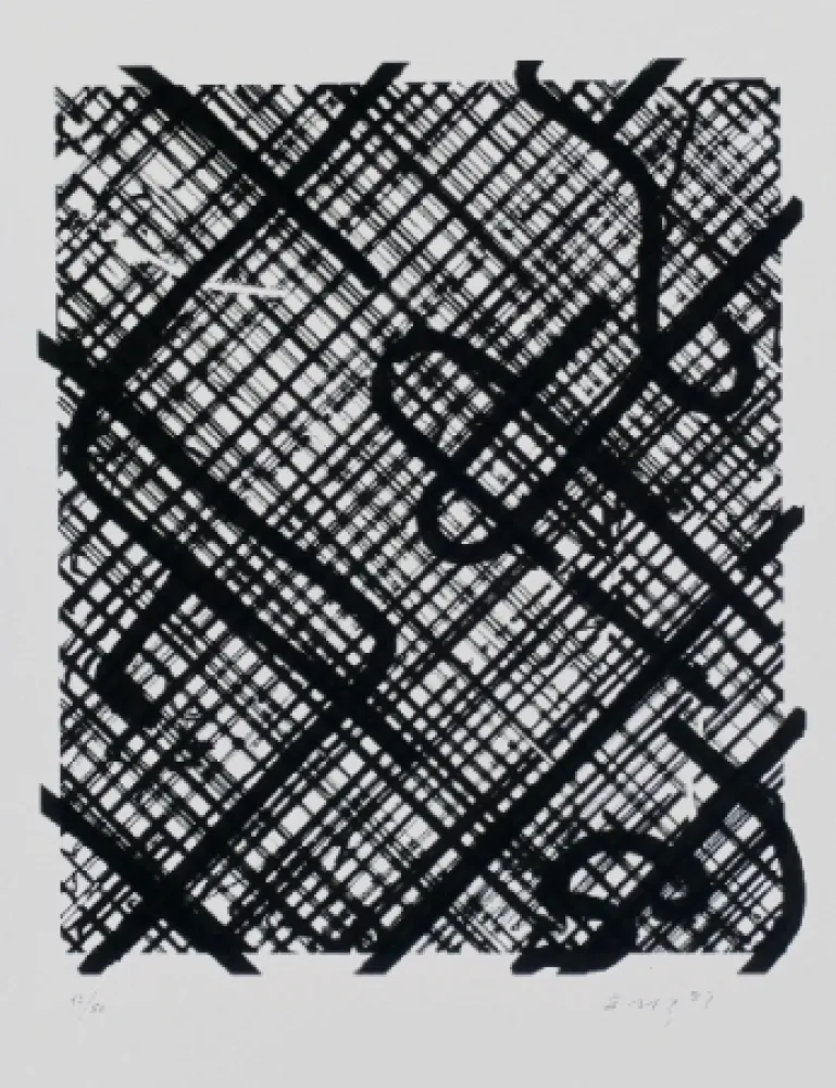 Lithografie Moses - Ricco-Trac