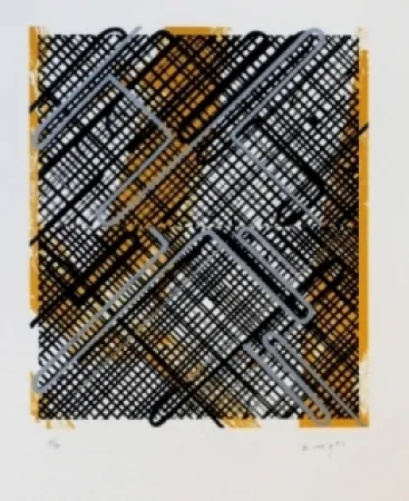 Lithografie Moses - Shago 1