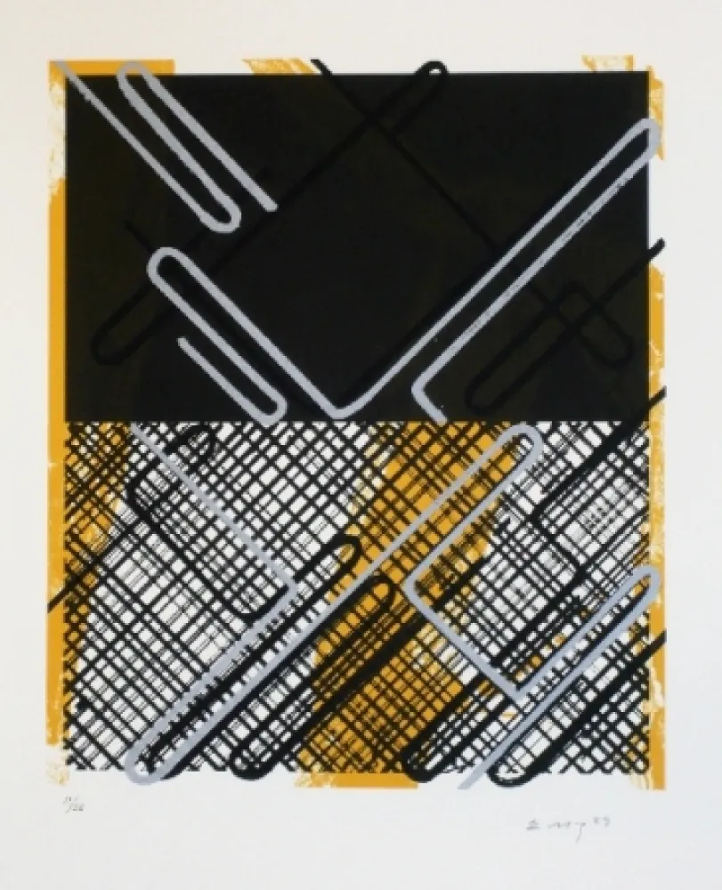 Lithografie Moses - Shago 2