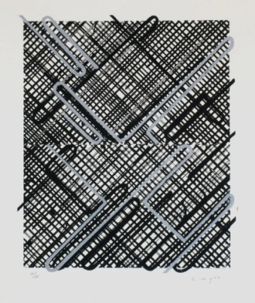 Lithografie Moses - Shago 3