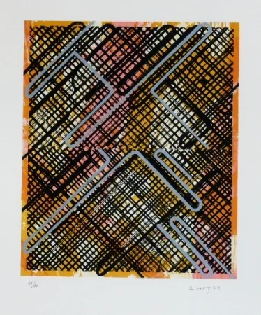 Lithografie Moses - Shago 4