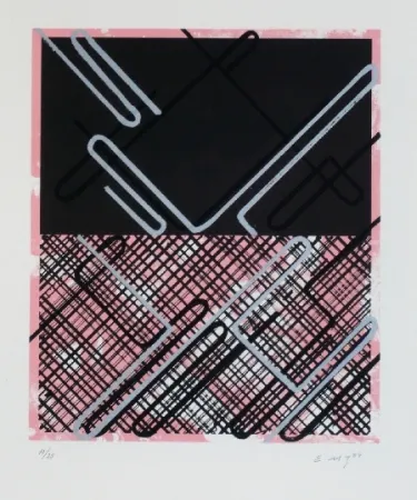 Lithografie Moses - Shago 5