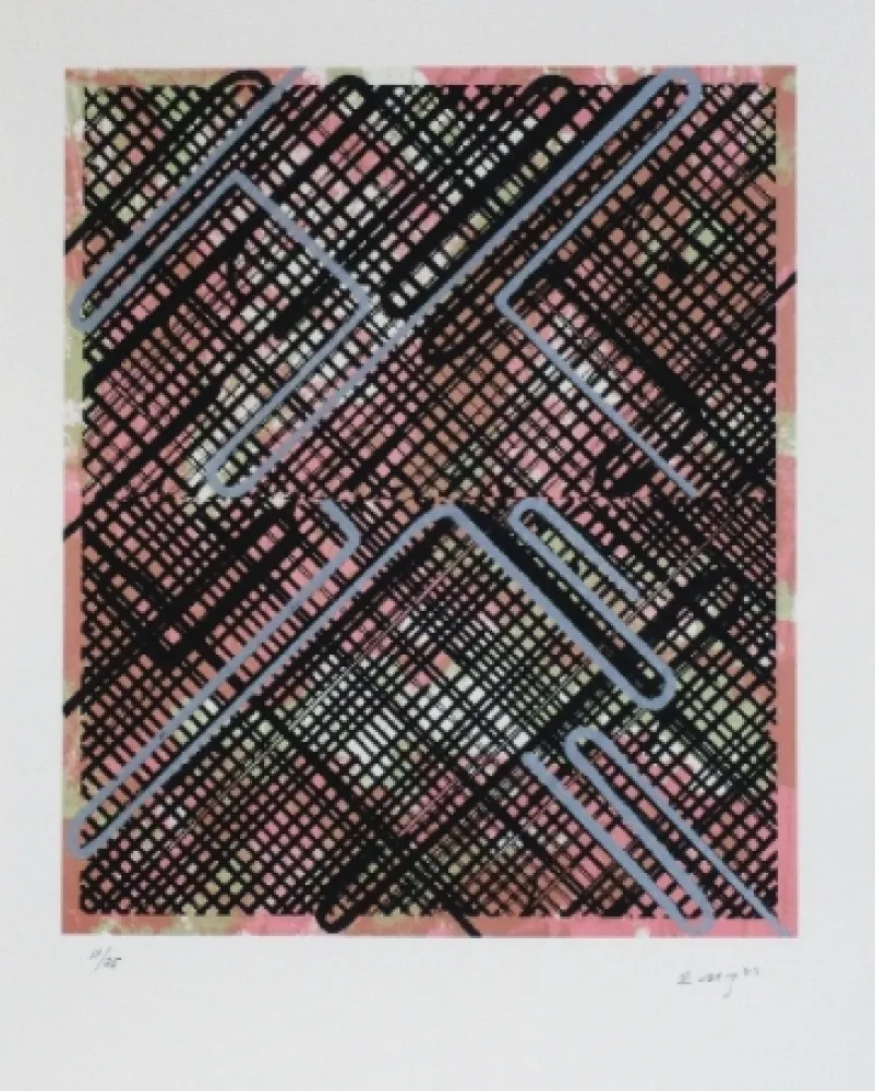 Lithografie Moses - Shago 6