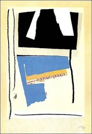 Lithografie Motherwell - America La France Variation V