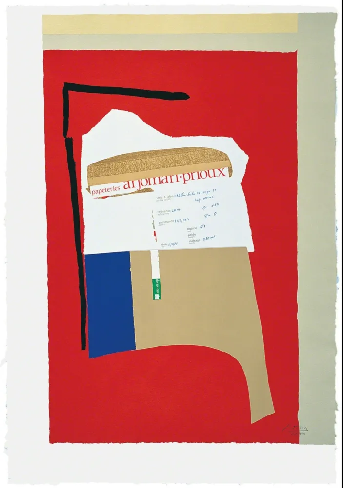 Lithografie Motherwell - America-La France Variations I