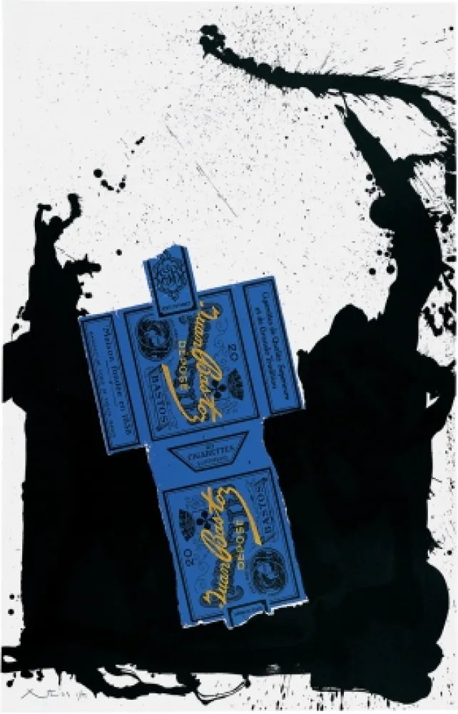 Lithografie Motherwell - Bastos