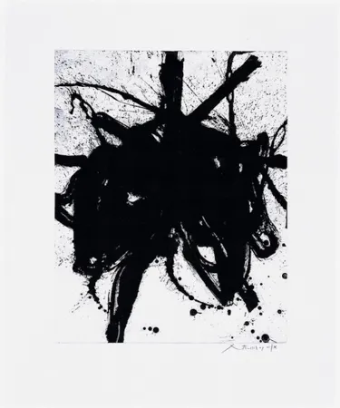 Ets En Aquatint Motherwell - Black Sea