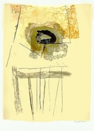 Lithografie Motherwell - Chair