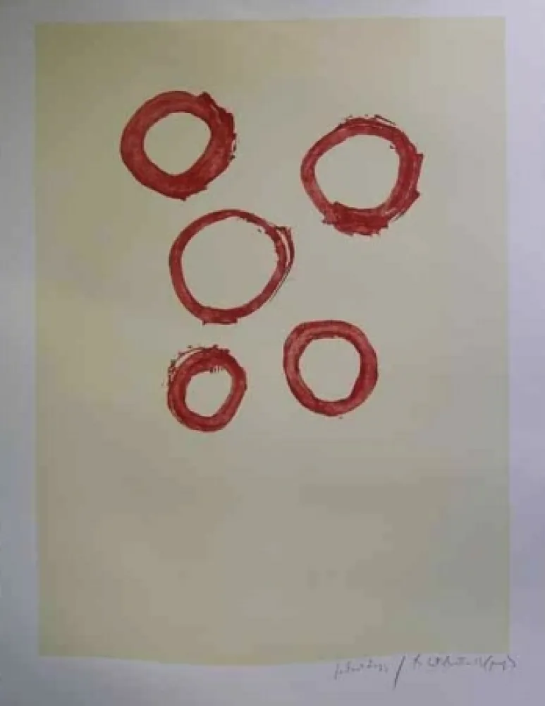 Lithografie Motherwell - Circles