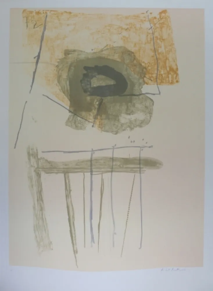 Lithografie Motherwell - Composition 