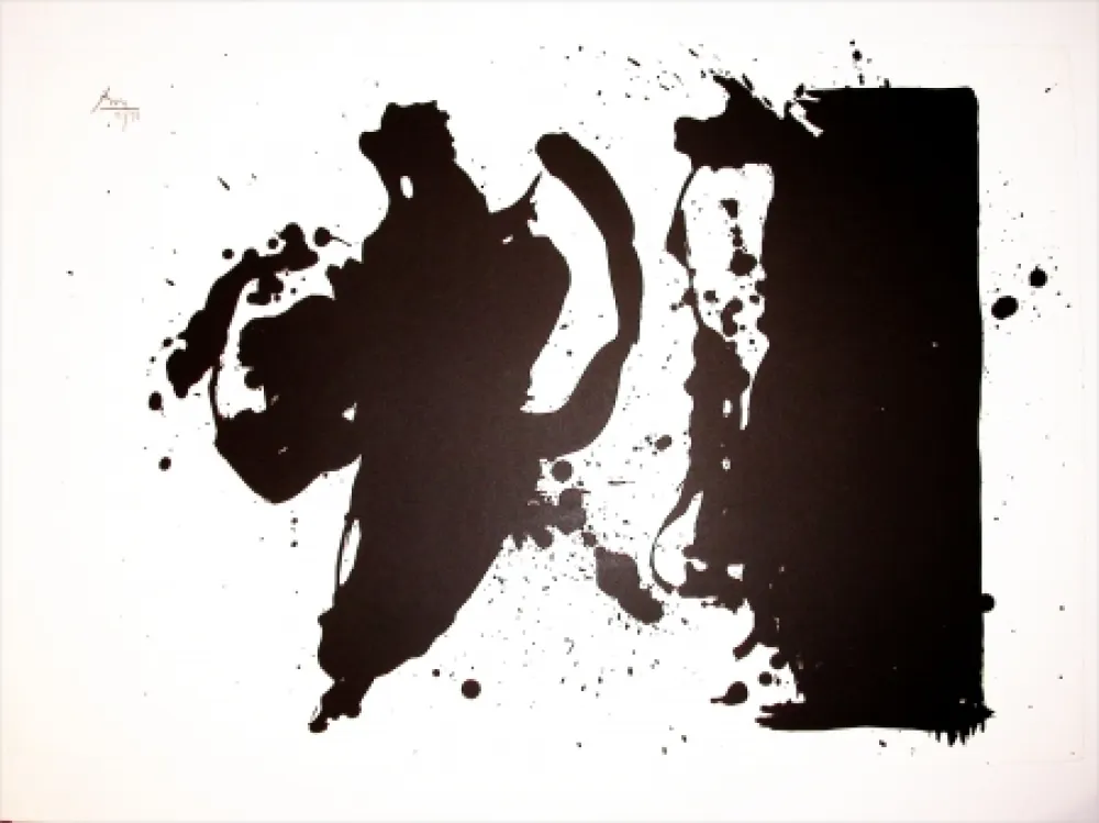 Lithografie Motherwell - Elegy Study