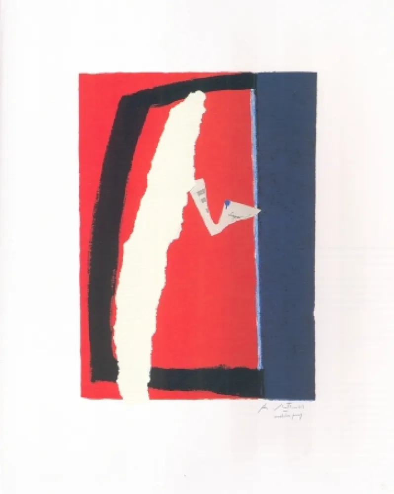 Aquatint Motherwell - Game of Chance 