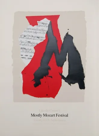 Lithografie Motherwell - Lincoln Center Mostly Mozart, 25th Anniversary