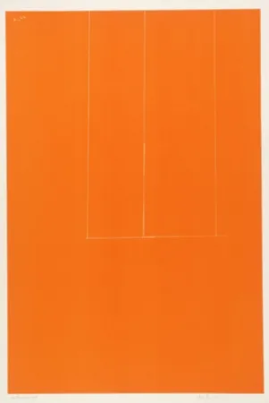 Zeefdruk Motherwell - London Series I: Untitled