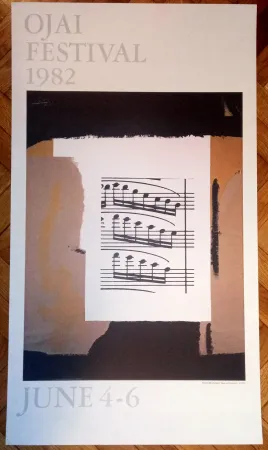 Poster Motherwell - Ojai festival (poster) , 1982