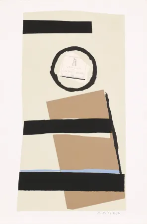 Lithografie Motherwell - Pauillac #1