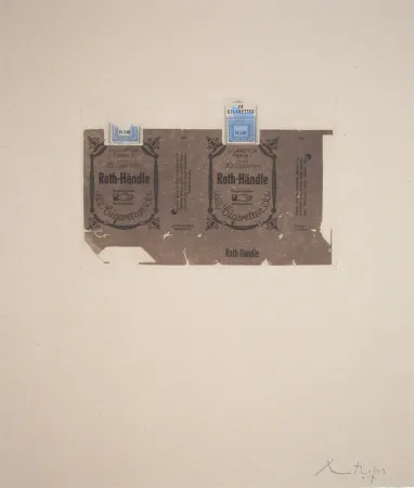 Aquatint Motherwell - Roth-Handle II [Brown]