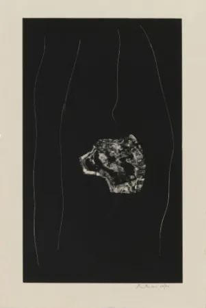 Lithografie Motherwell - Soot-Black Stone, #3