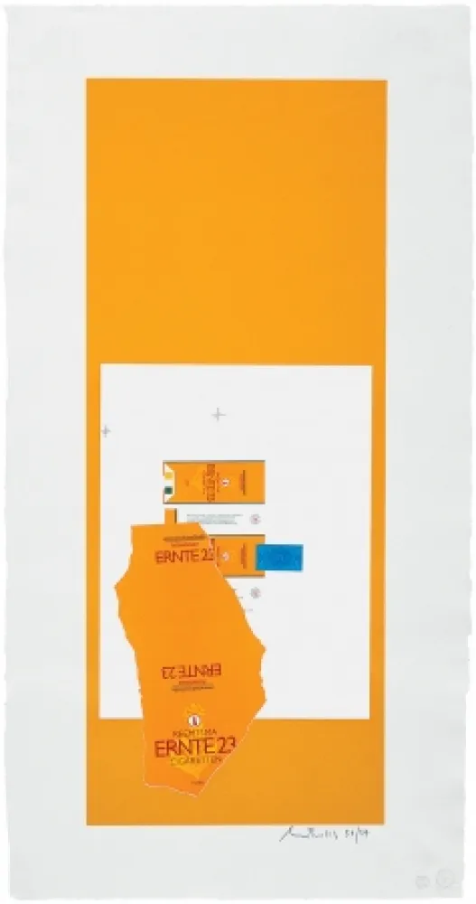 Lithografie Motherwell - Summer Light Series: Harvest With Leaf