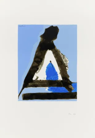 Zeefdruk Motherwell - Untitled 2 from The Basque Suite