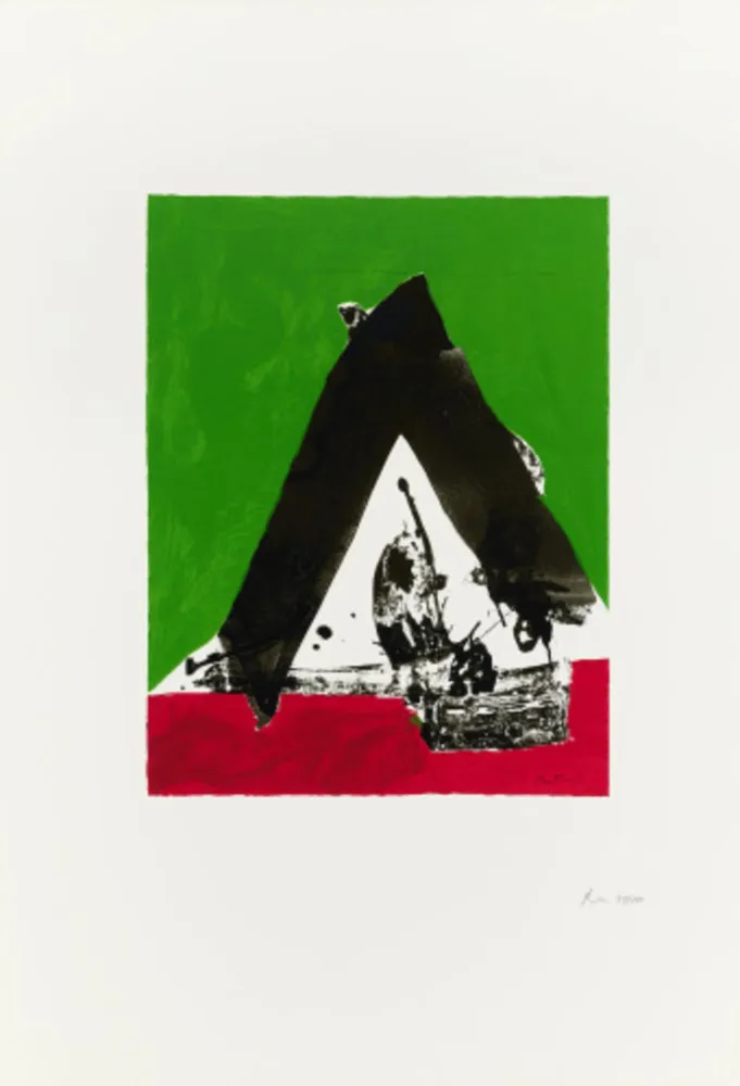 Zeefdruk Motherwell - Untitled 5 from The Basque Suite