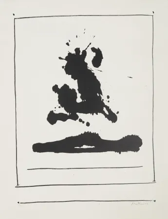 Lithografie Motherwell - Untitled