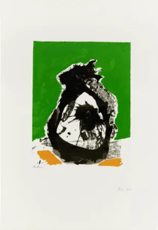 Zeefdruk Motherwell - Untitled 6 from The Basque Suite,