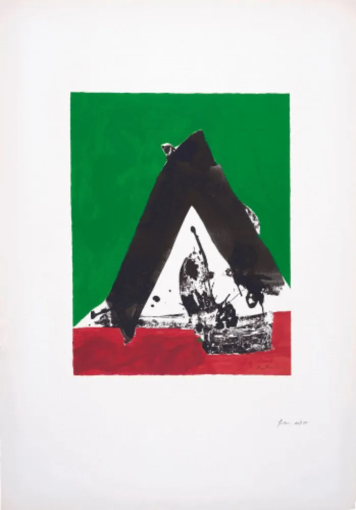 Zeefdruk Motherwell - Untitled, from The Basque Suite