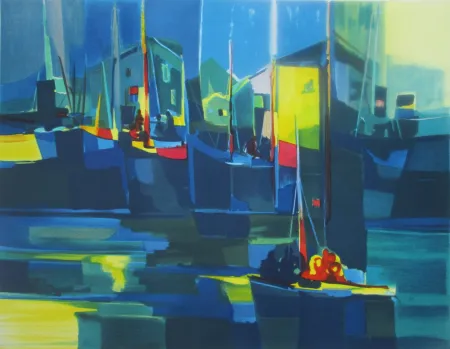 Lithografie Mouly - Composition