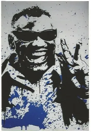 Zeefdruk Mr. Brainwash - Brother Ray