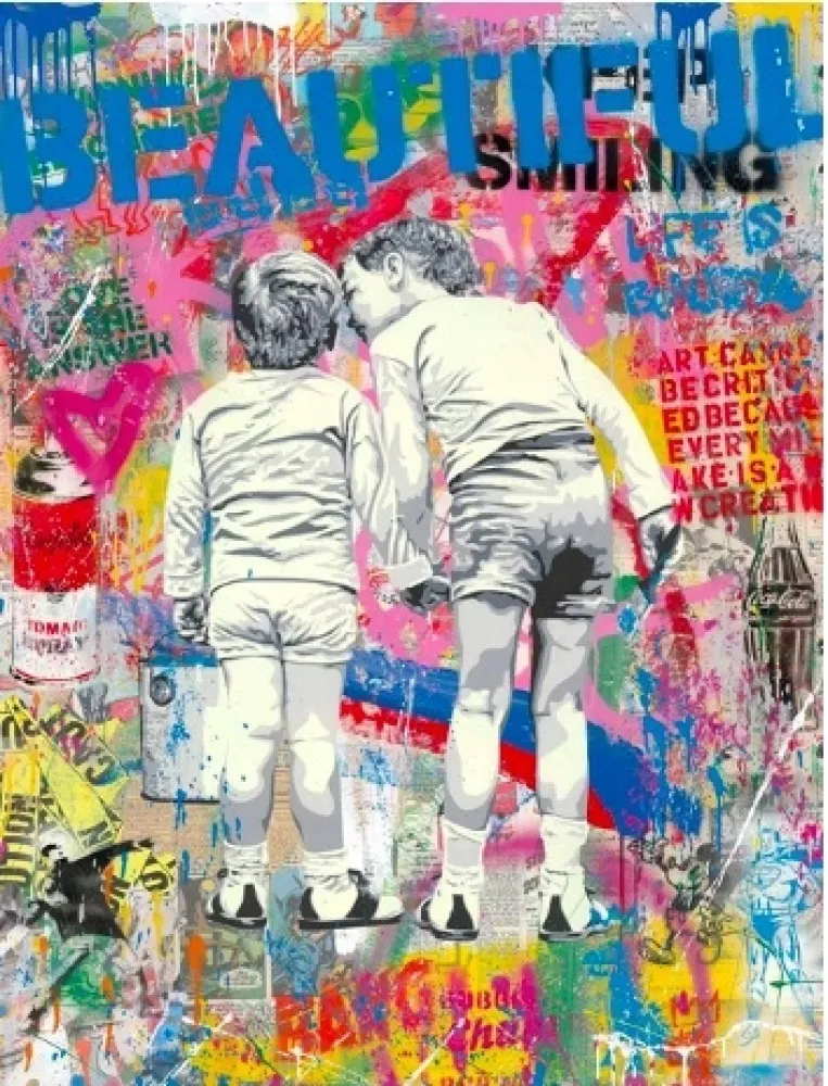 Zeefdruk Mr Brainwash - Brother's Advice, 2020